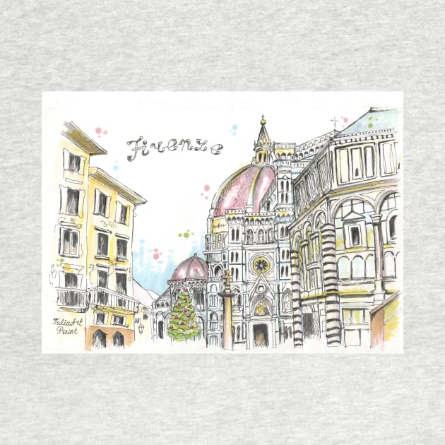 Florence, Italia by JuliaArtPaint